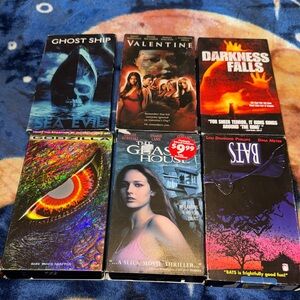 Vintage VHS Assorted Horror Movie